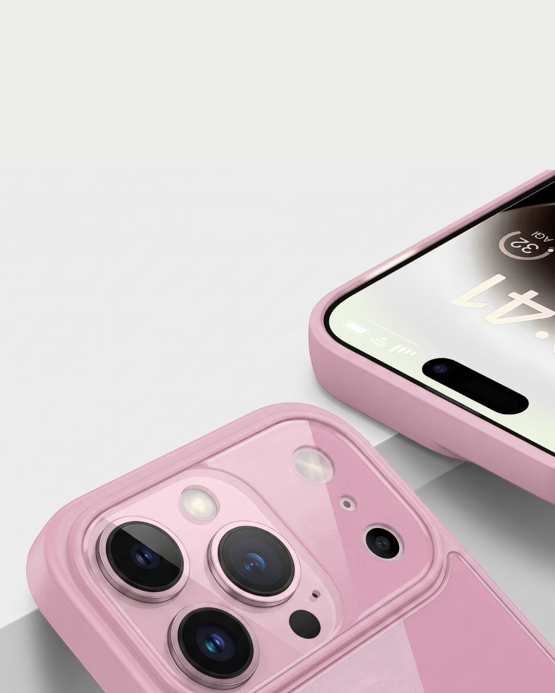 Blush Rosa Claro Alora Case | Funda iPhone de Silicona Antigolpes